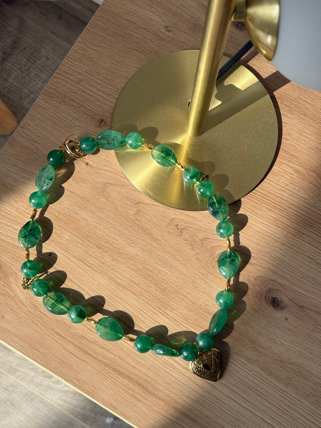 Collier perle Forêt