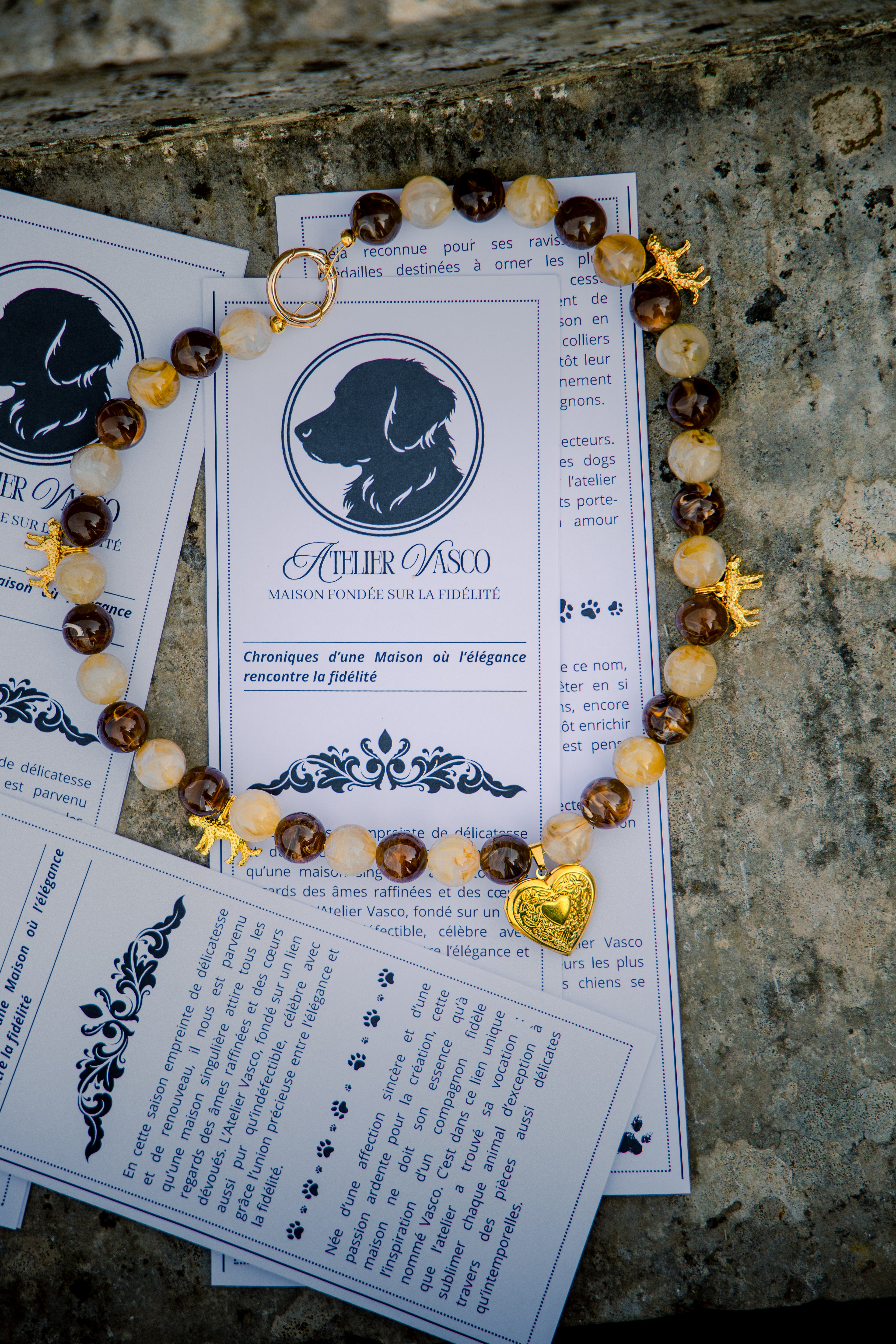 Collier perle Sauvage